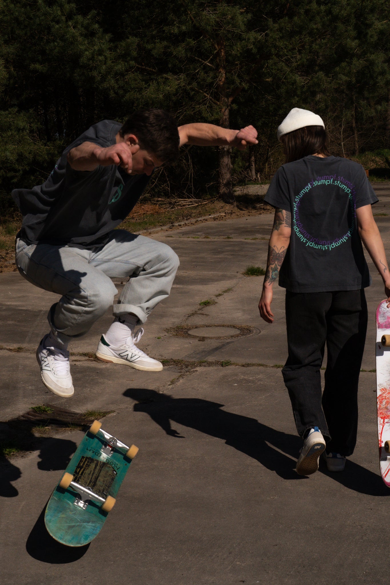 Stonewashed T-Shirt Black