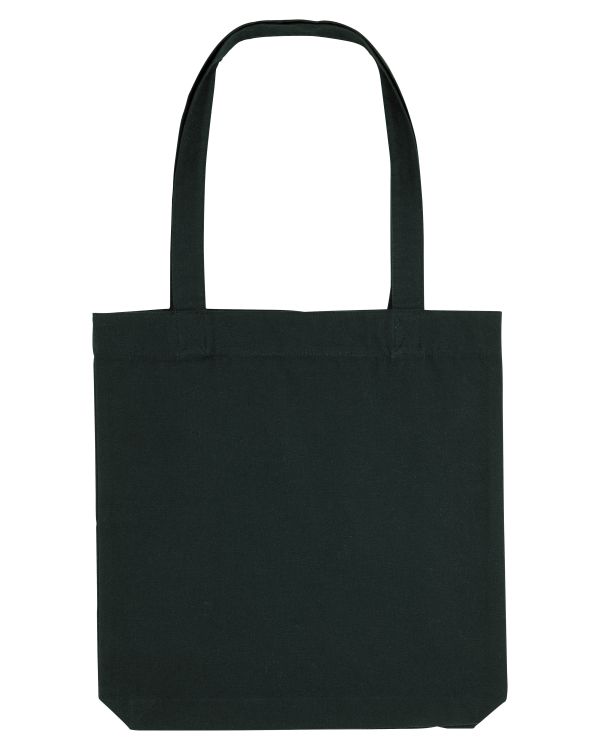 Beutel 02 in Schwarz mit Logo im Siebdruck