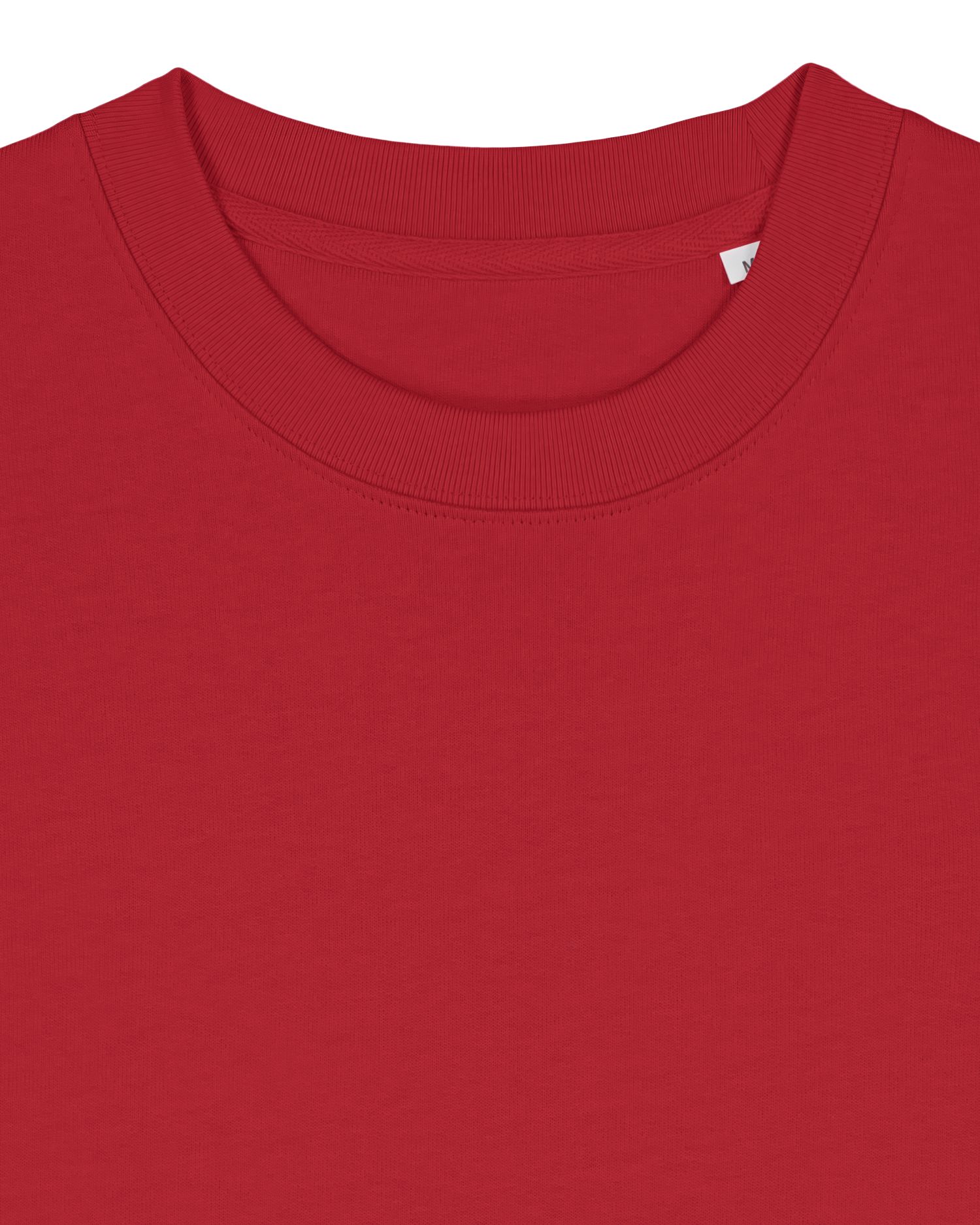 Crewneck 04 in Rot mit großem Weihnachtsmotiv auf der Front