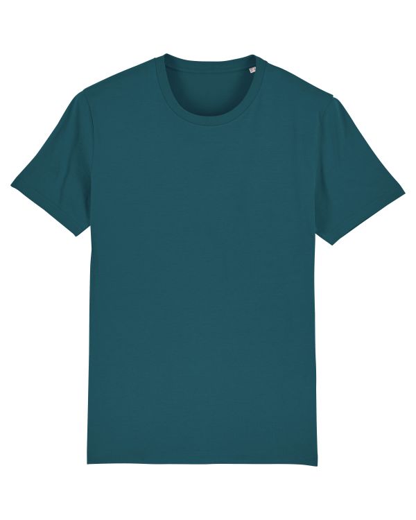 Team-Shirt in Petrol mit einheitlichem Brustlogo