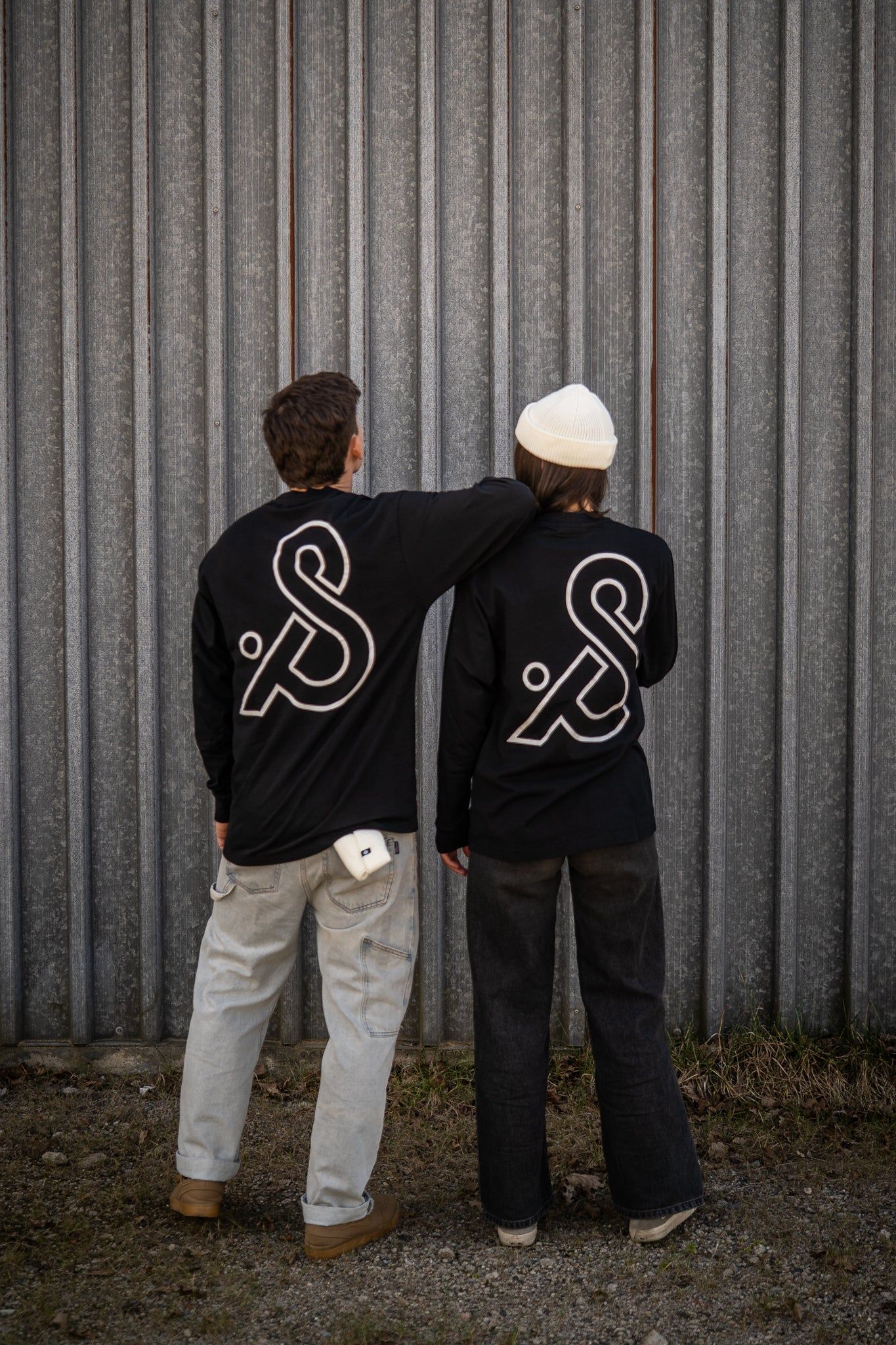 Longsleeve 01 in Schwarz, Ansicht 6
