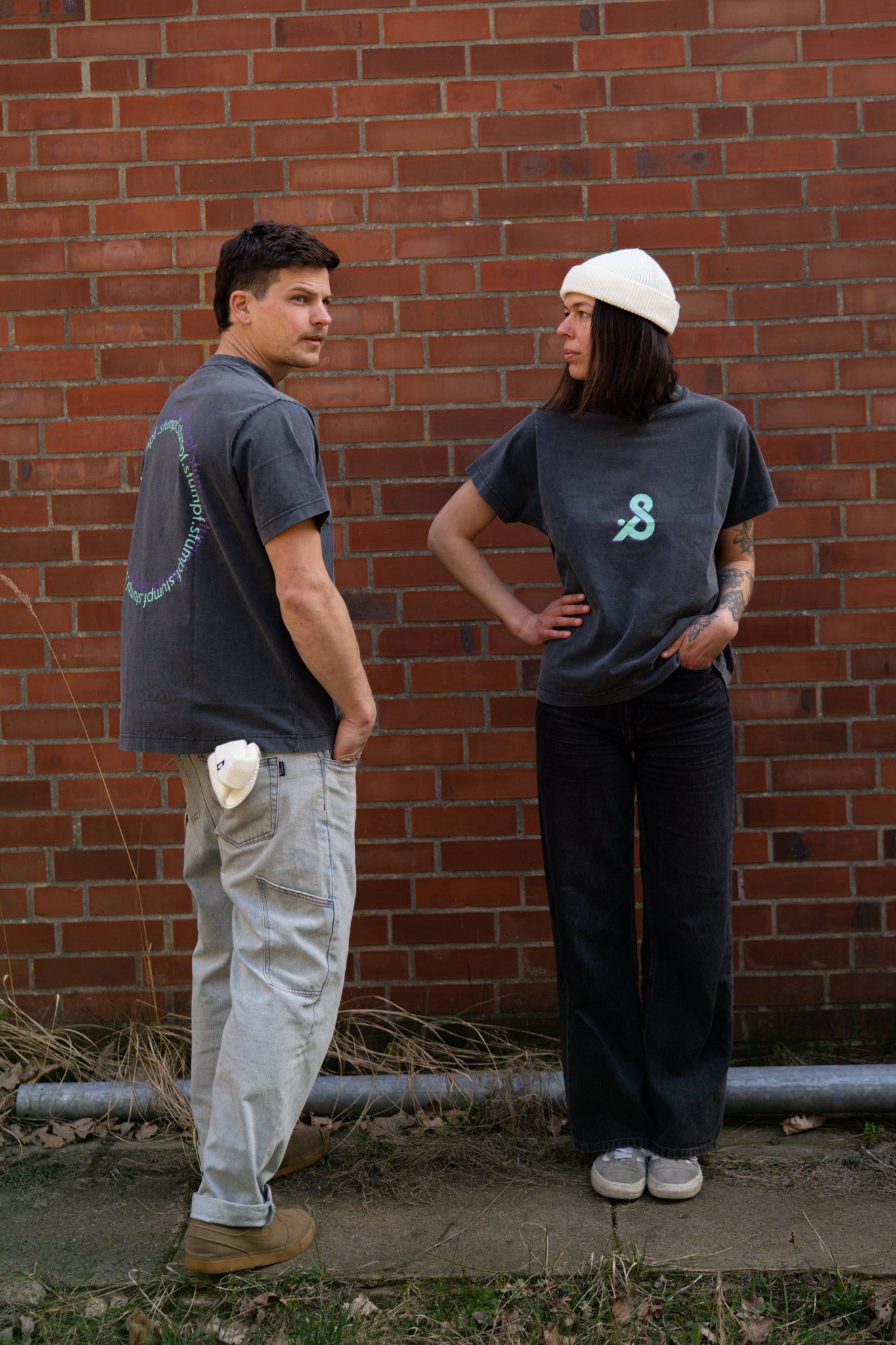 T-Shirt 02 in Schwarz, Ansicht 4