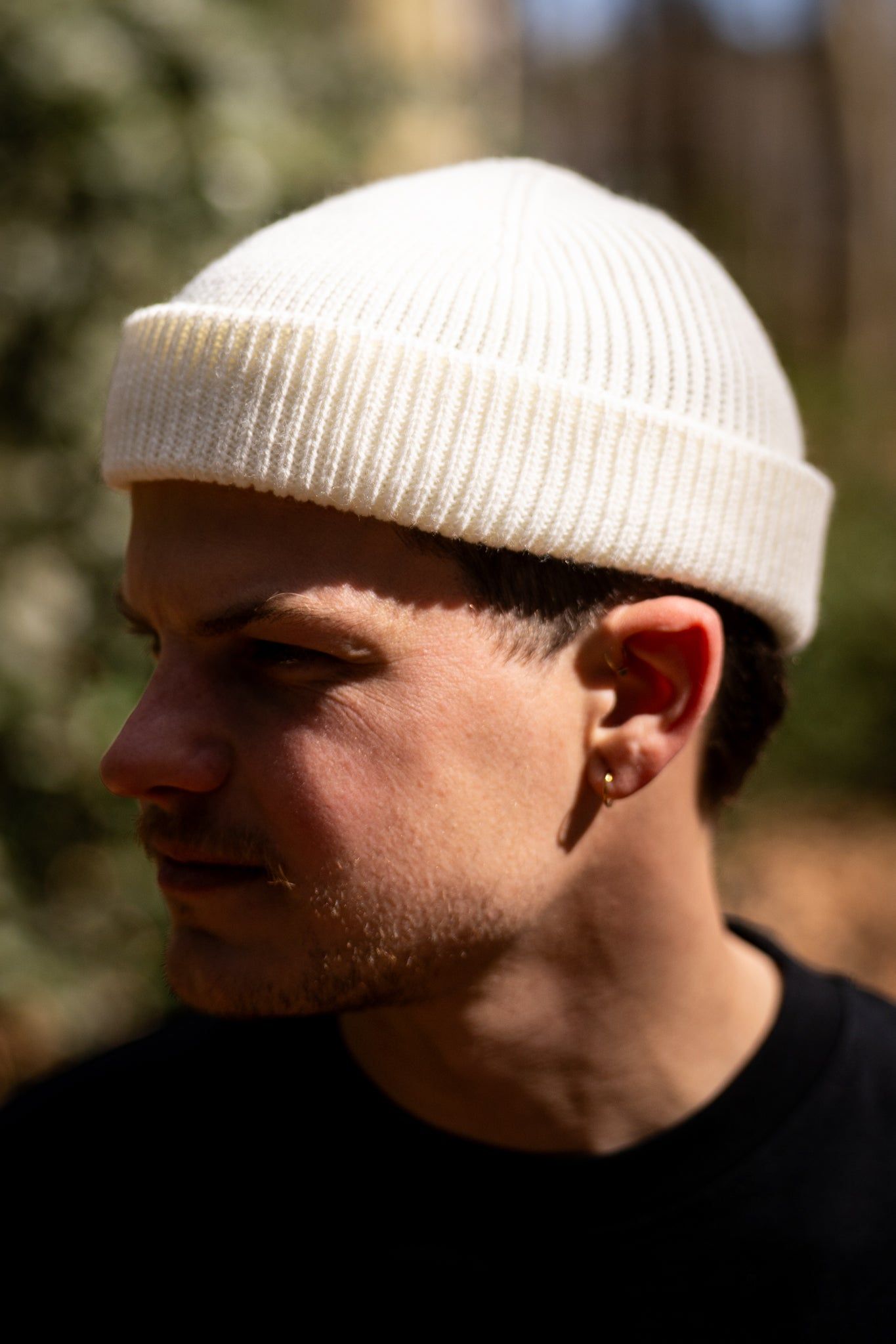 Beanie 01 in Weiß, Ansicht 4