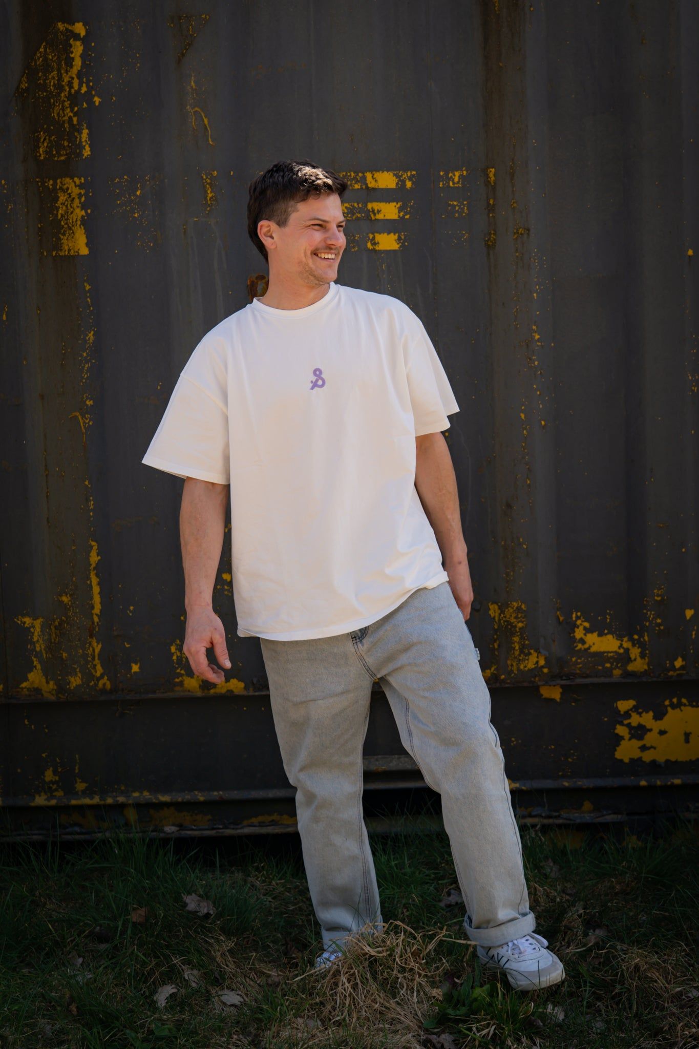 T-Shirt 01 in Weiß, Ansicht 2