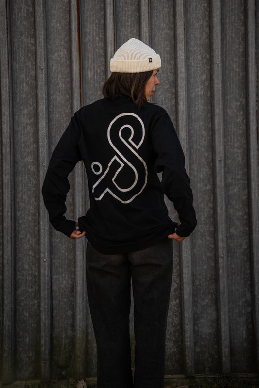 Oversize Longsleeve Black