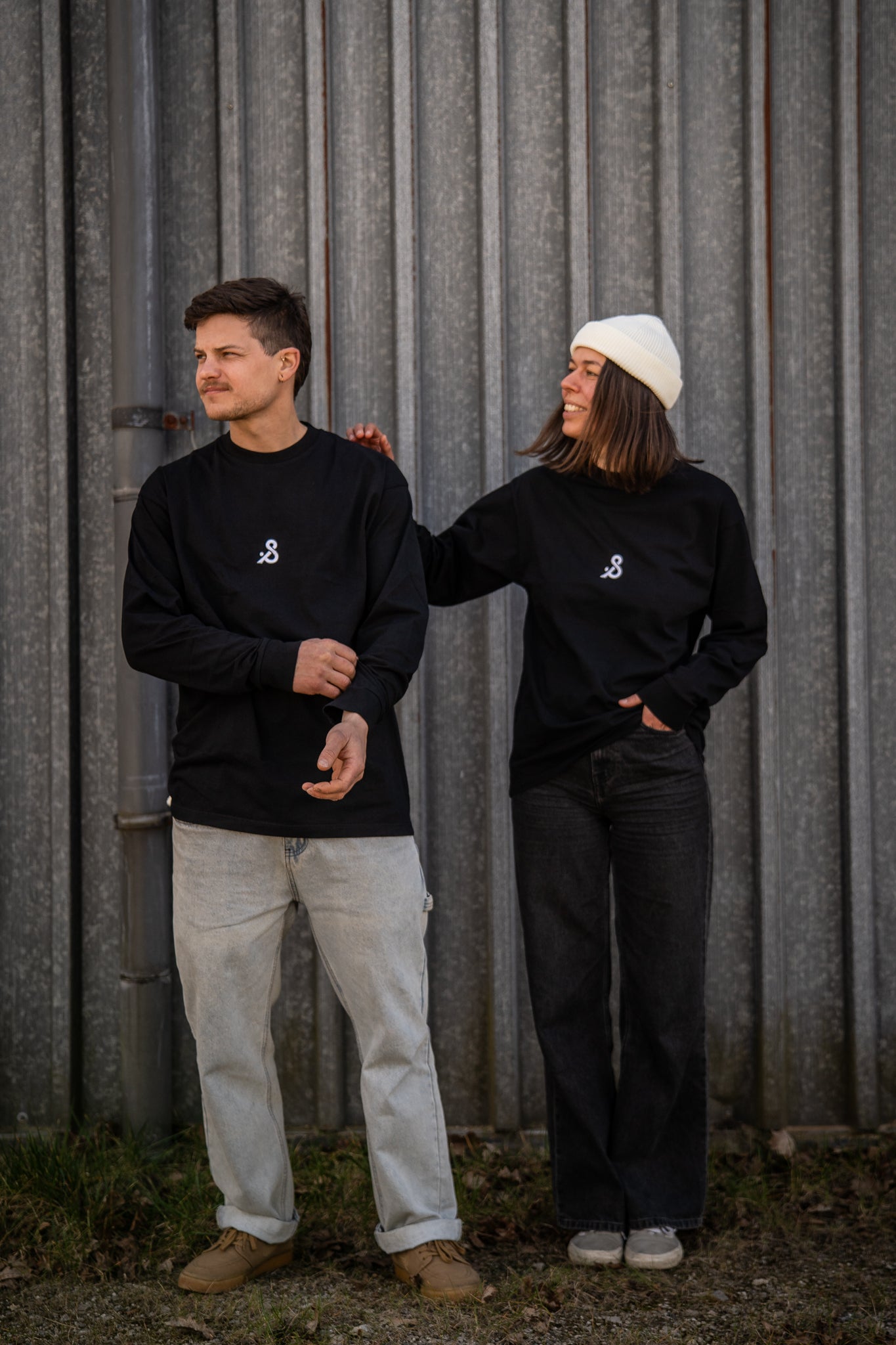 Oversize Longsleeve Black