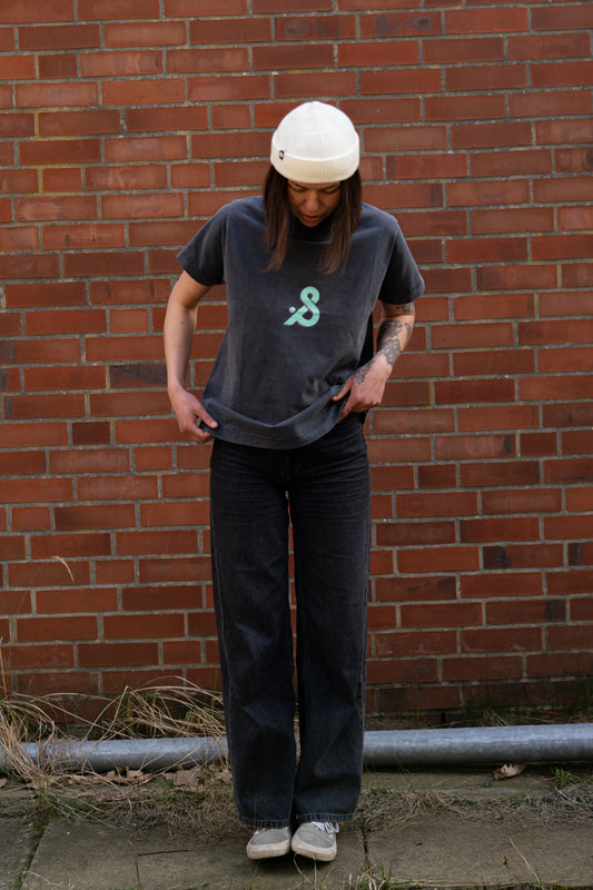 Stonewashed T-Shirt Black