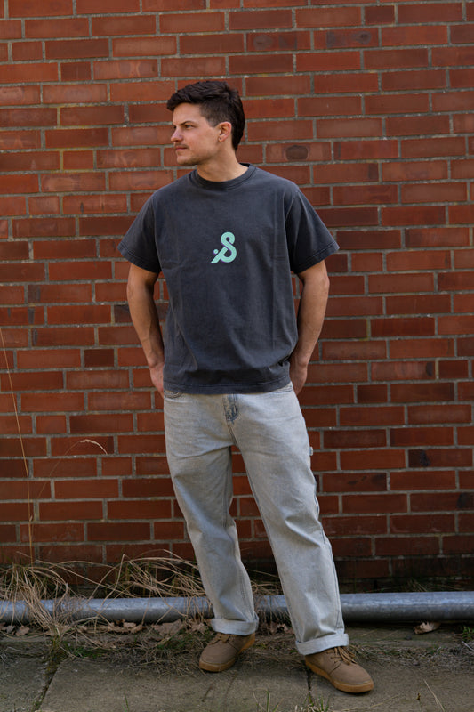 Stonewashed T-Shirt Black