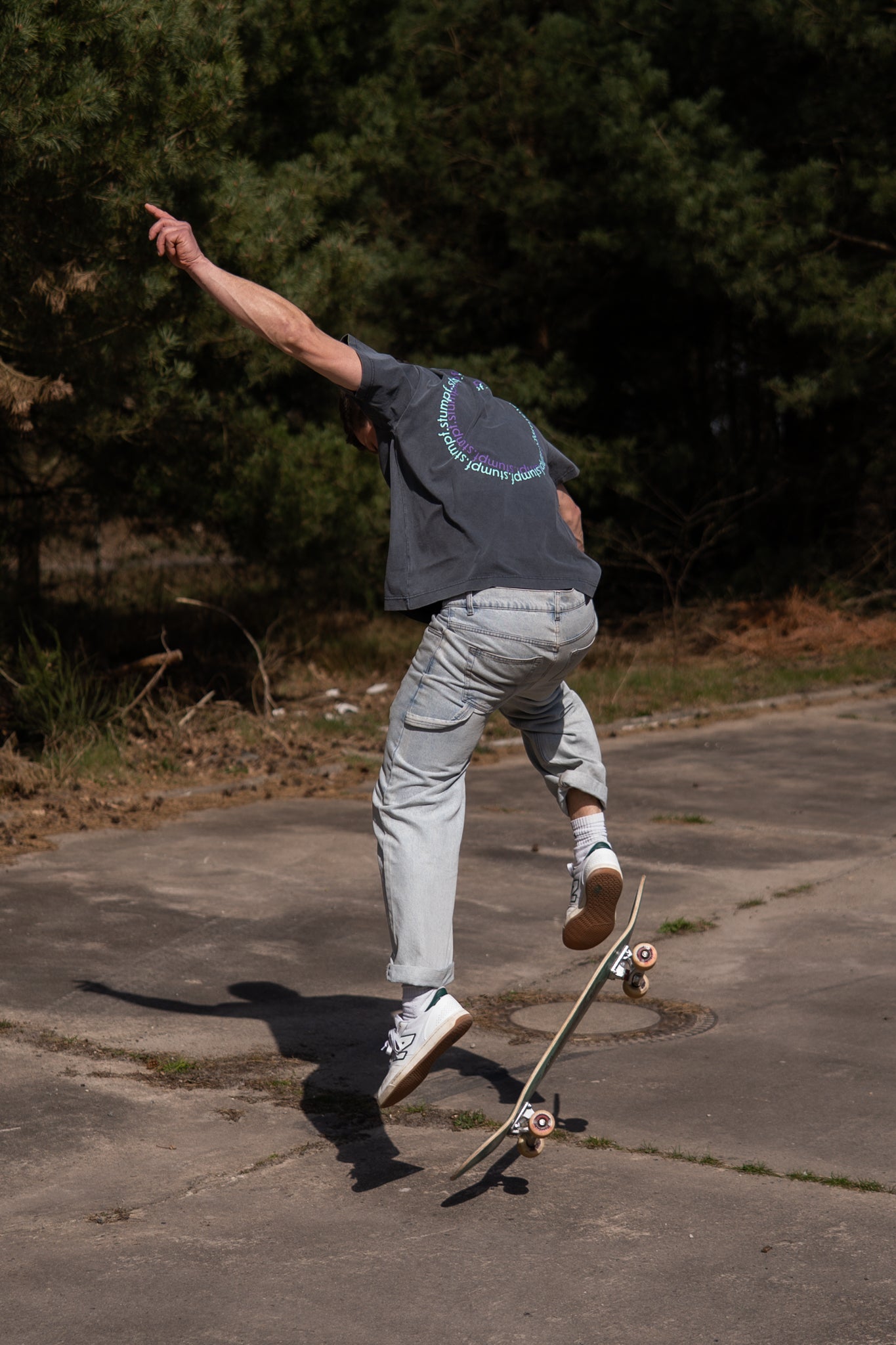 Stonewashed T-Shirt Black