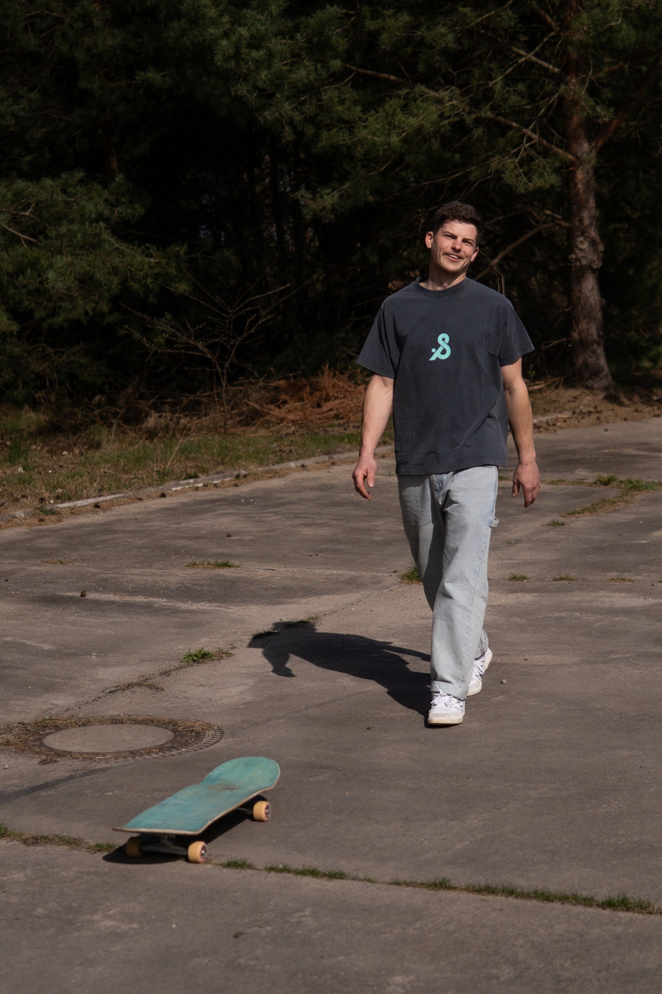 Stonewashed T-Shirt Black