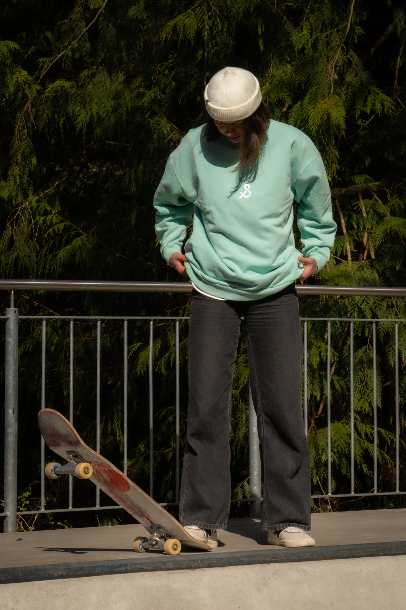 Oversize Crewneck Aloe