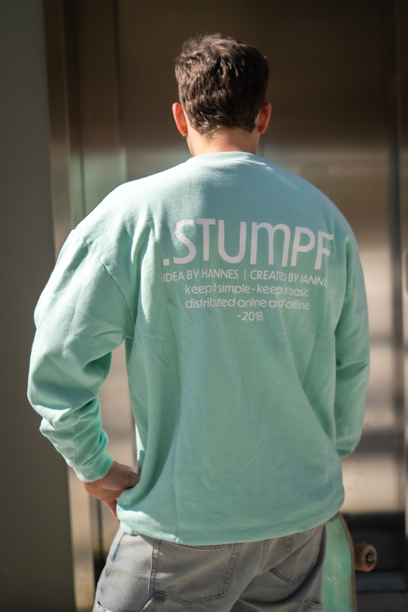 Oversize Crewneck Aloe